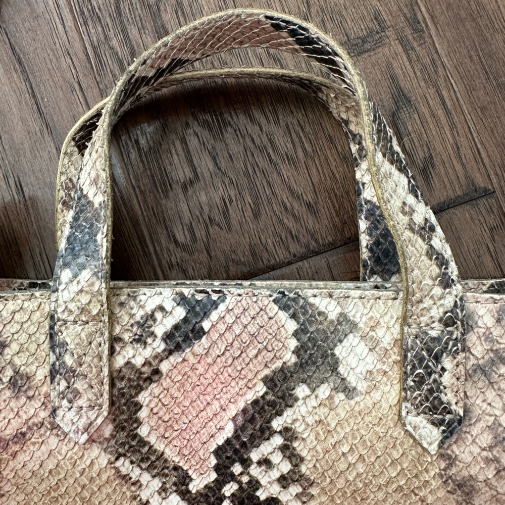 Madewell Snakeskin Crossbody Purse - Picture 2 of 9
